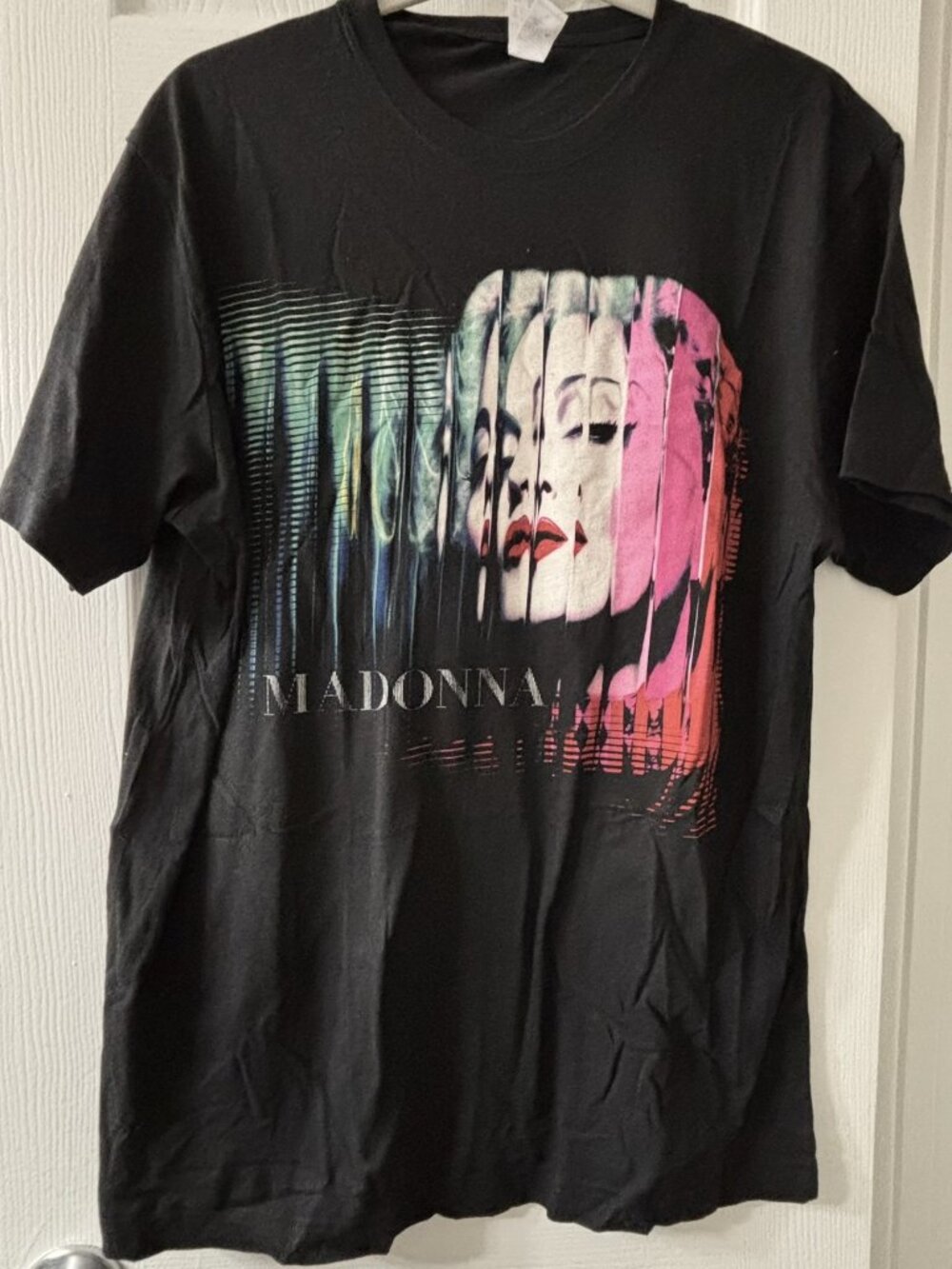 Madonna’s MDNA 2012 Official Tour Boy Toy Black T-Shirt.